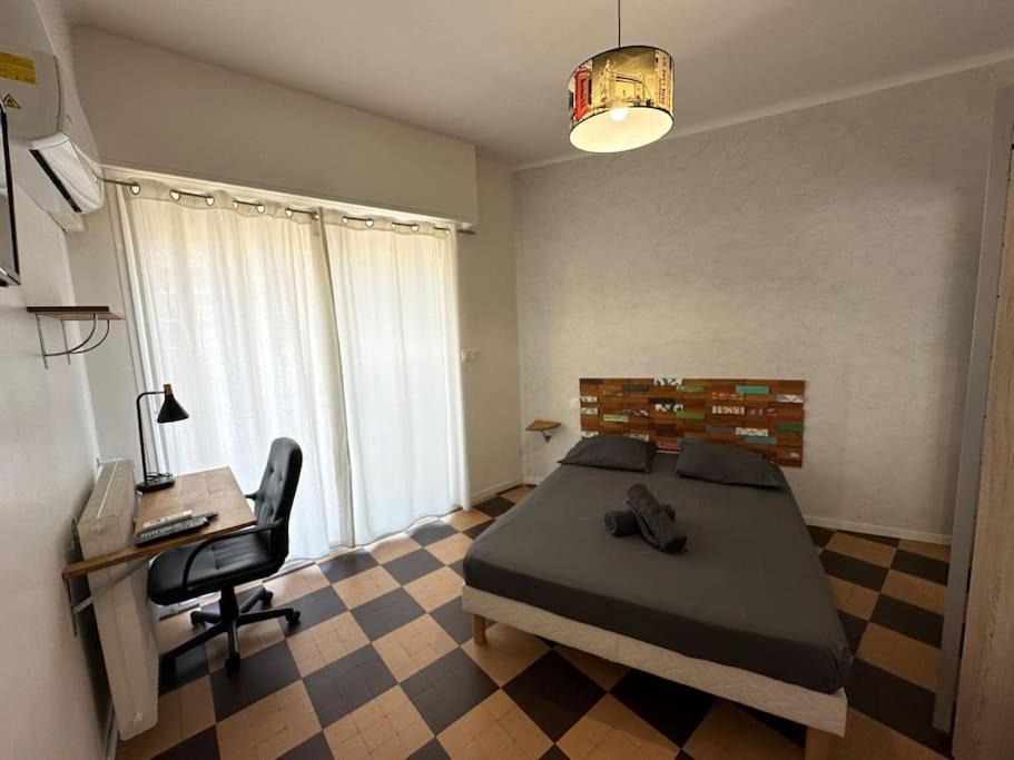 Appartement Avec 4 Chambres Doubles - Proche De La Mer, Des Transports Et De La Promenade Des Anglais Nizza Exterior foto