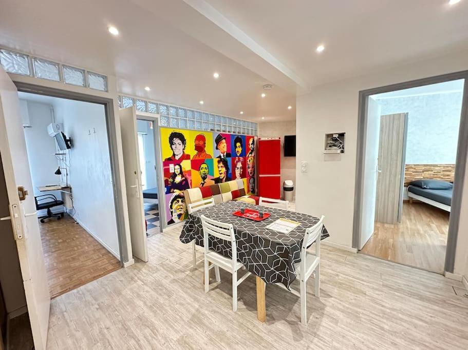 Appartement Avec 4 Chambres Doubles - Proche De La Mer, Des Transports Et De La Promenade Des Anglais Nizza Exterior foto