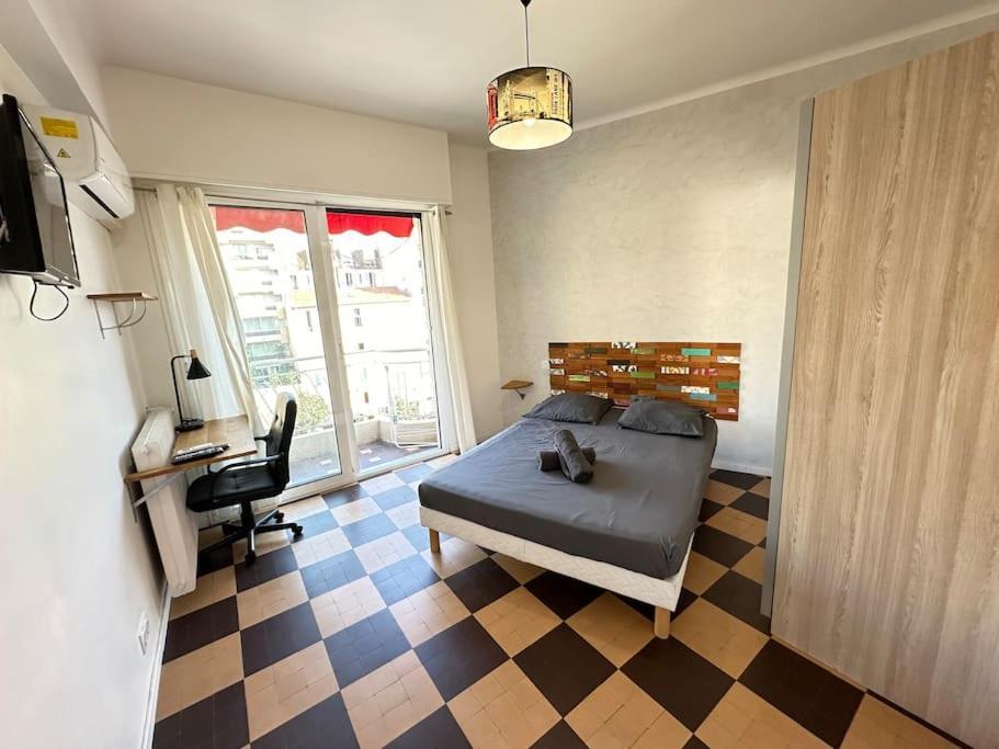 Appartement Avec 4 Chambres Doubles - Proche De La Mer, Des Transports Et De La Promenade Des Anglais Nizza Exterior foto
