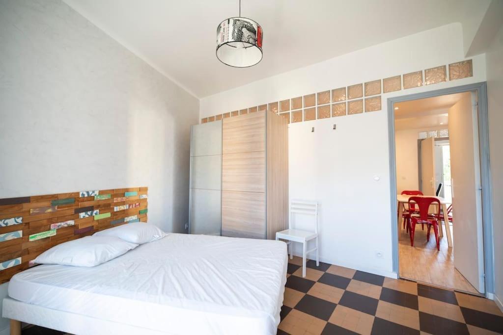 Appartement Avec 4 Chambres Doubles - Proche De La Mer, Des Transports Et De La Promenade Des Anglais Nizza Exterior foto